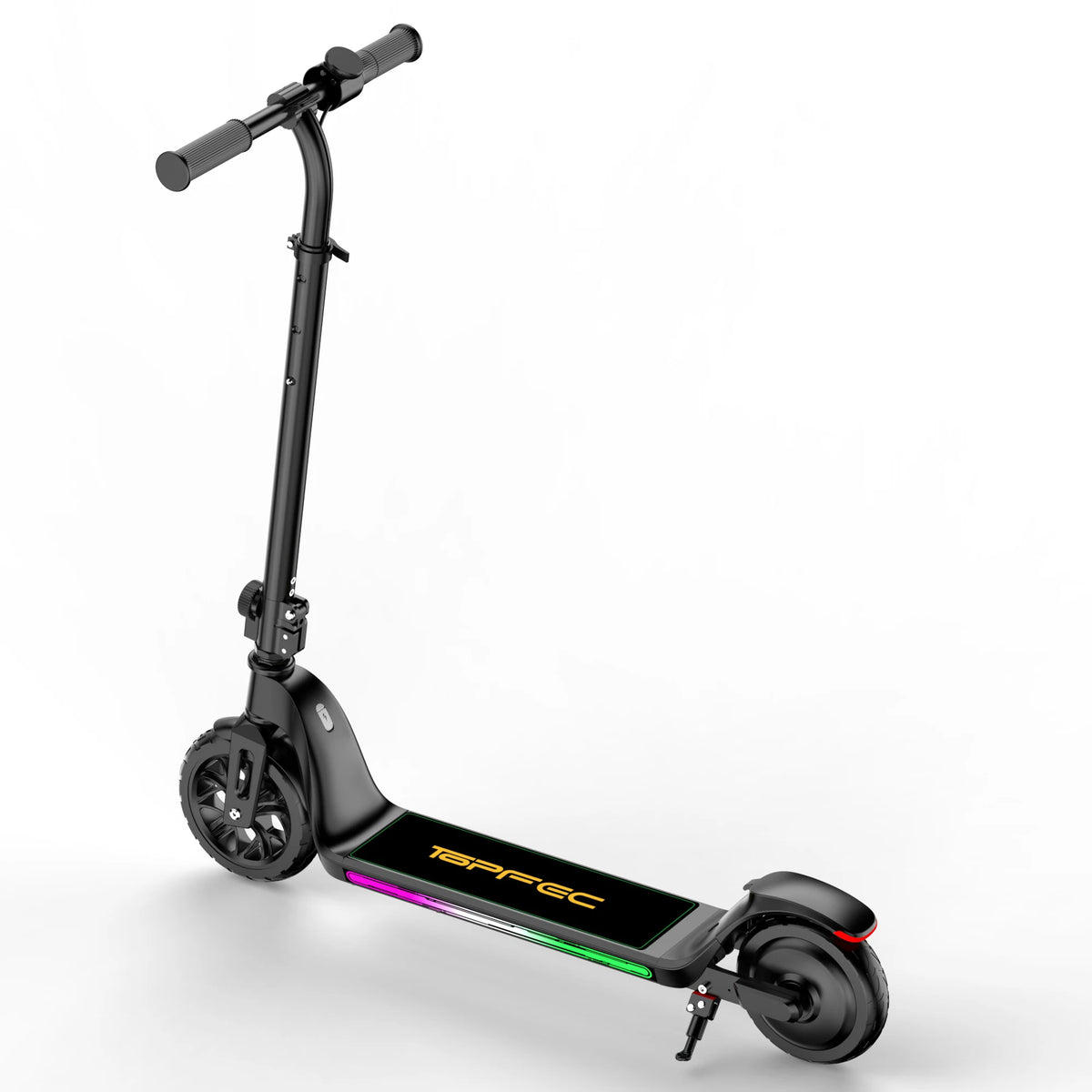 C10 Kids Electric Scooter with LED Display, 250W Motor 10 MPH Max Speed 6 Miles Range, 3 Adjustable Heights, 6.5" Solid Tires Foldable Electric Scooter for Boys Girls Ages 6-12