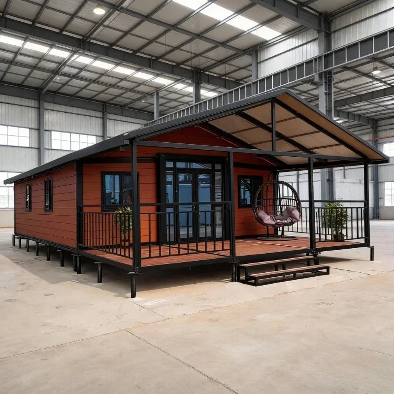 40ft 20ft Mobile Tiny House Expandable Container House Prefabricated Houses Folding Room Prefab Villa Portable Home Garden Rooms