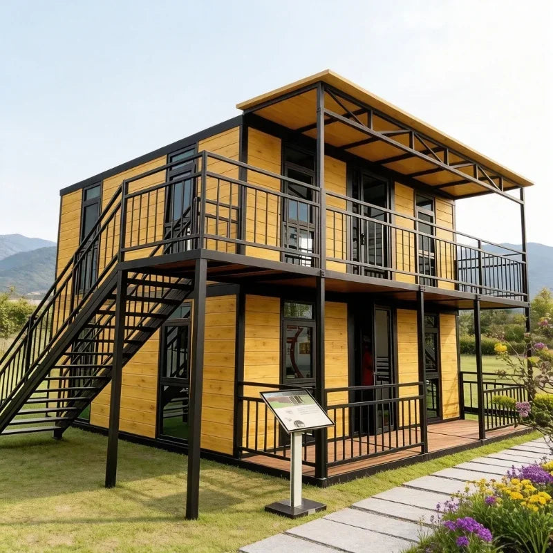 40ft 20ft Mobile Tiny House Expandable Container House Prefabricated Houses Folding Room Prefab Villa Portable Home Garden Rooms