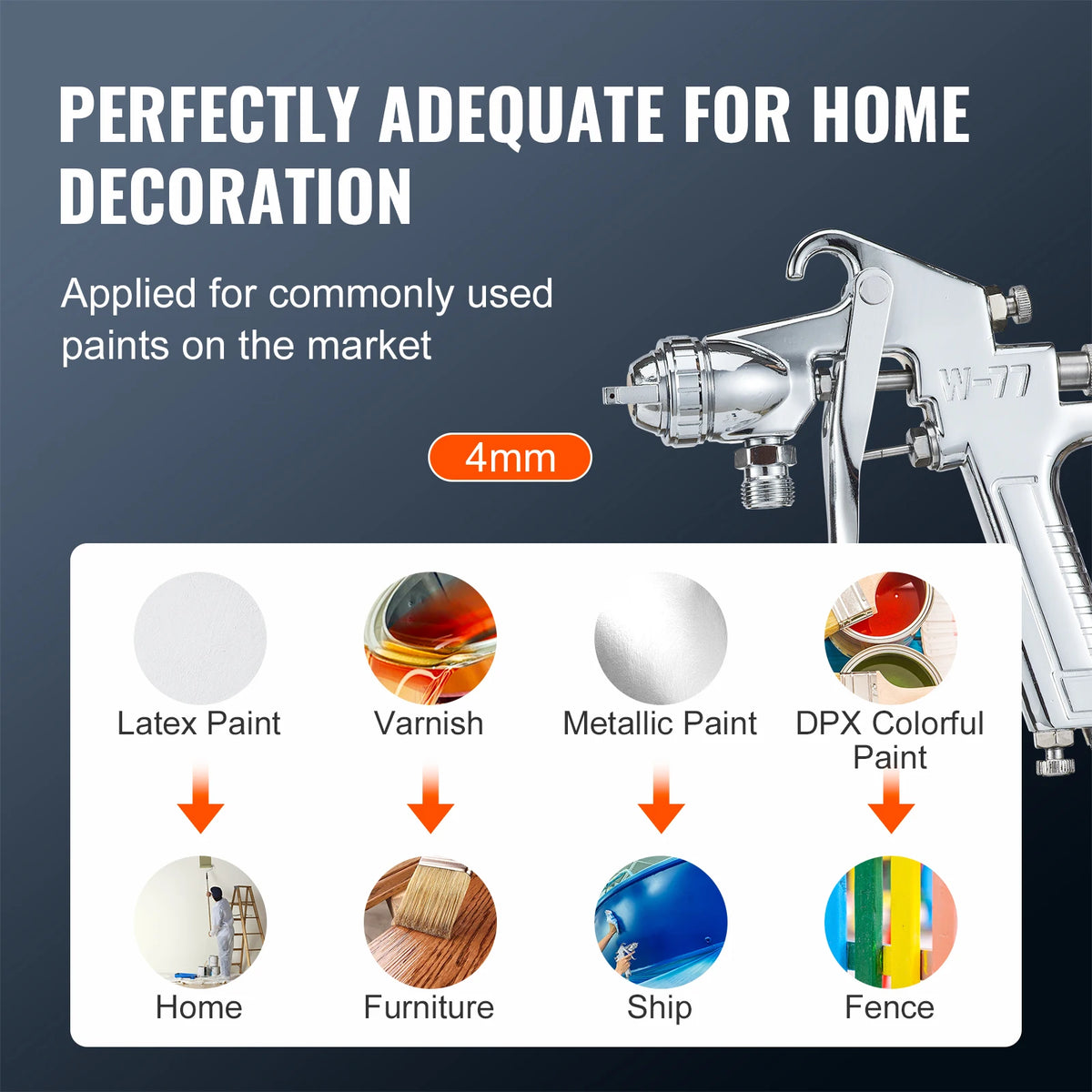 SucceBuy Spray Paint Pressure Pot 15L Pressure Pot Tank 60psi Adjustale Pressure Steel Pressure Pot Paint Tank Spray Gun Hose
