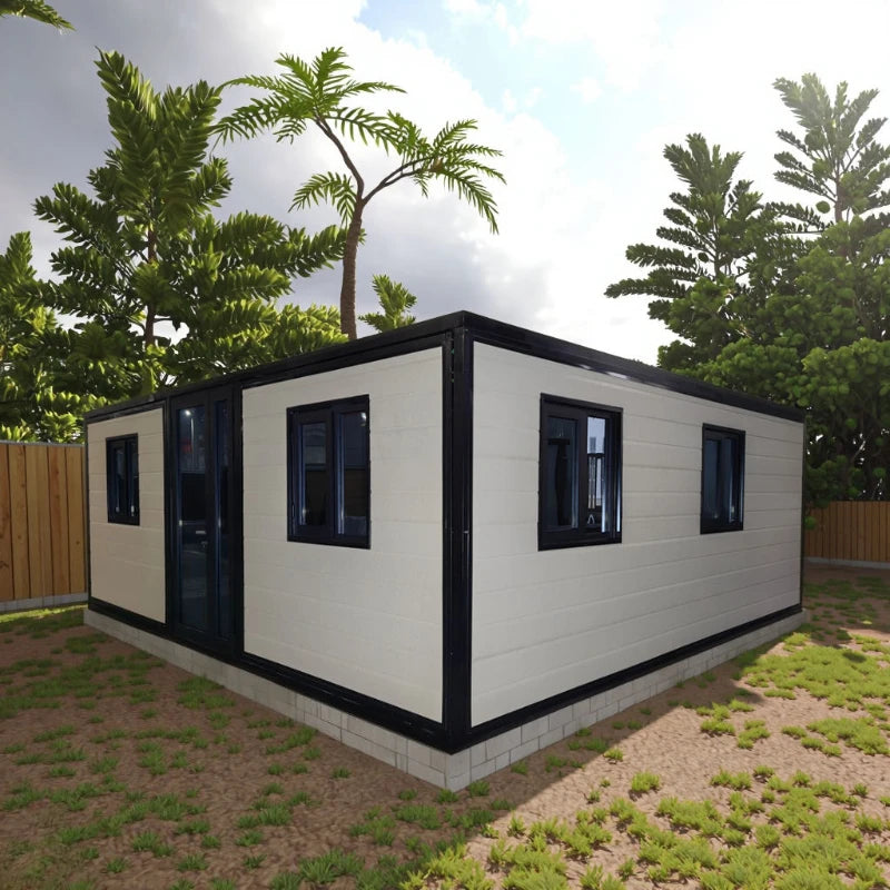 Wholesale Leisure House 2 Story Prefab Tiny Home Outdoor Modern House Mobile Foldable Room Container House Cabins Garden Rooms