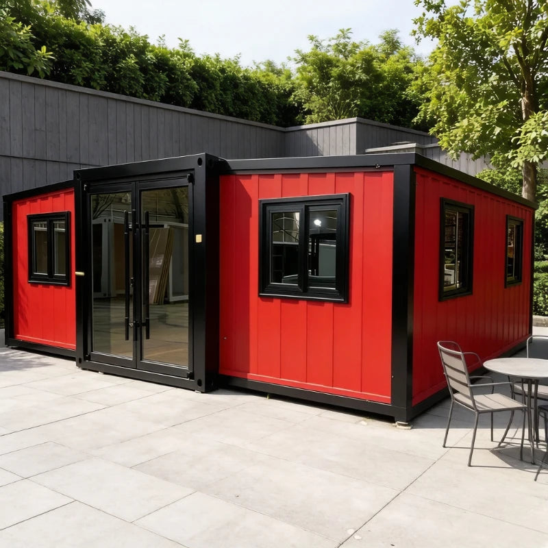 Mobile Home Luxury Garden Rooms Mobile Tiny House 20ft 40ft Expandable Container Houses 2 3 Bedroom Prefabricated Folding Room