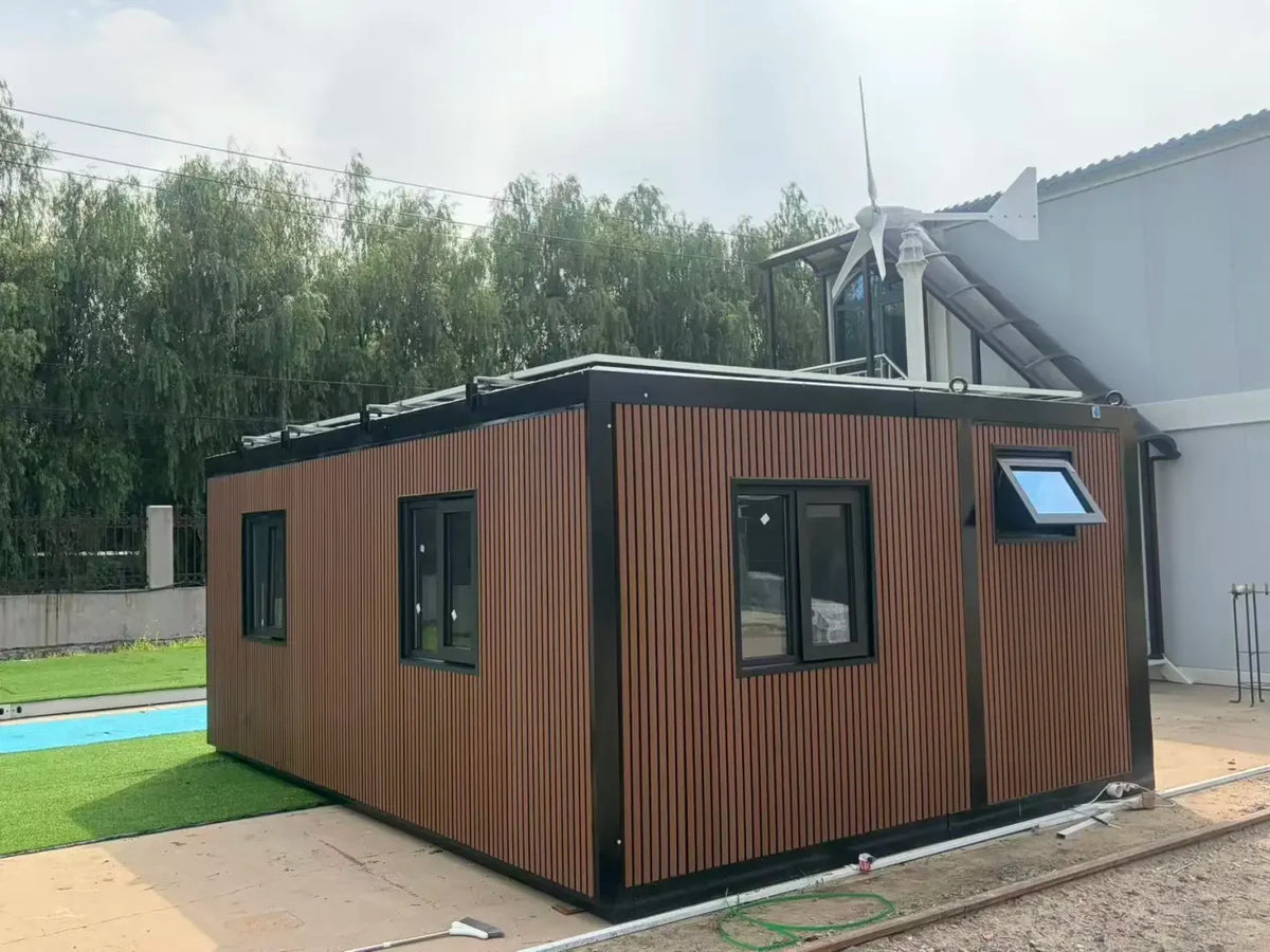 10ft Expandable Modular Prefab House Portable Tiny Home Modern Living Villa