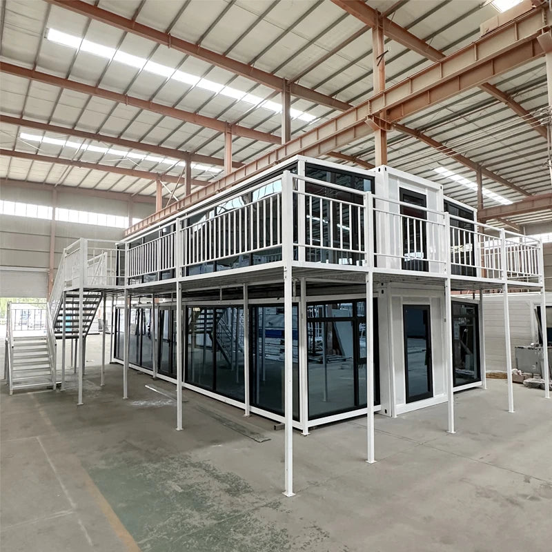 Temporary Housing 20FT 40FT Foldable House Luxury Living Expandable Container House Prefabricated Home