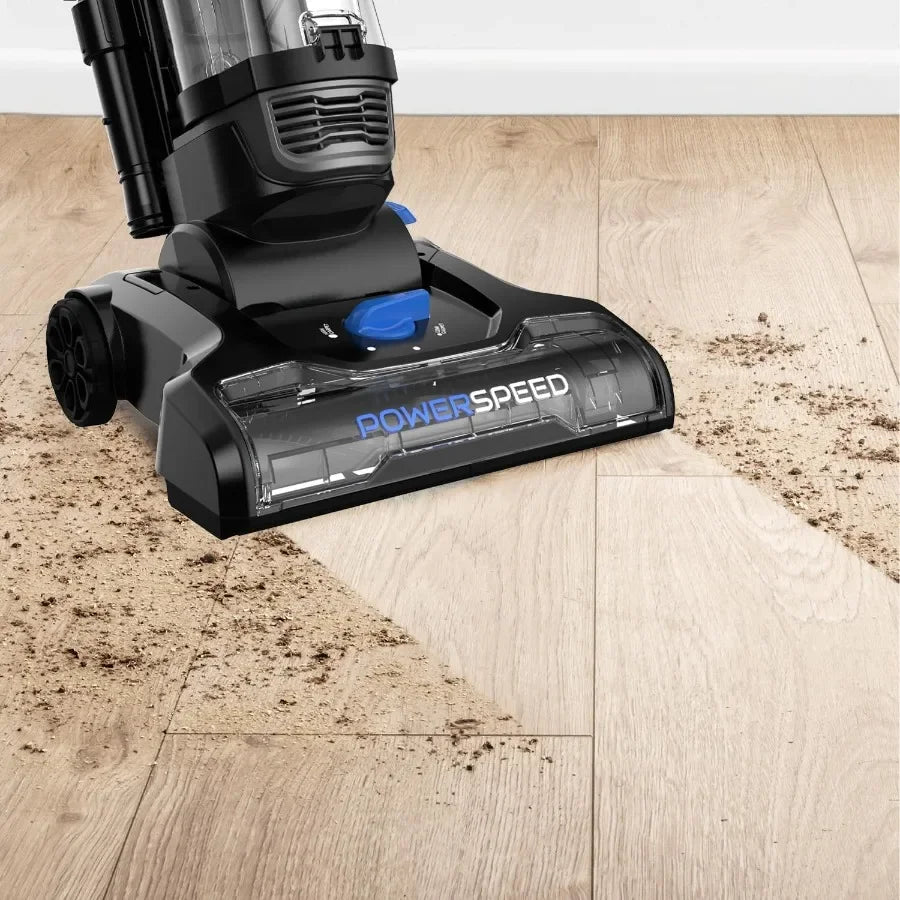 PowerSpeed Lightweight Upright Vacuum Cleaner for Carpet and Hard Floor, Powerful Bagless Upright Vacuum Cleaner for Home Pets,