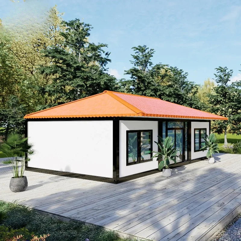 YG Customized Modern Prefab House 20ft Container Modular Portable Home Flat Pack Container House Tiny House Prefabricated Houses