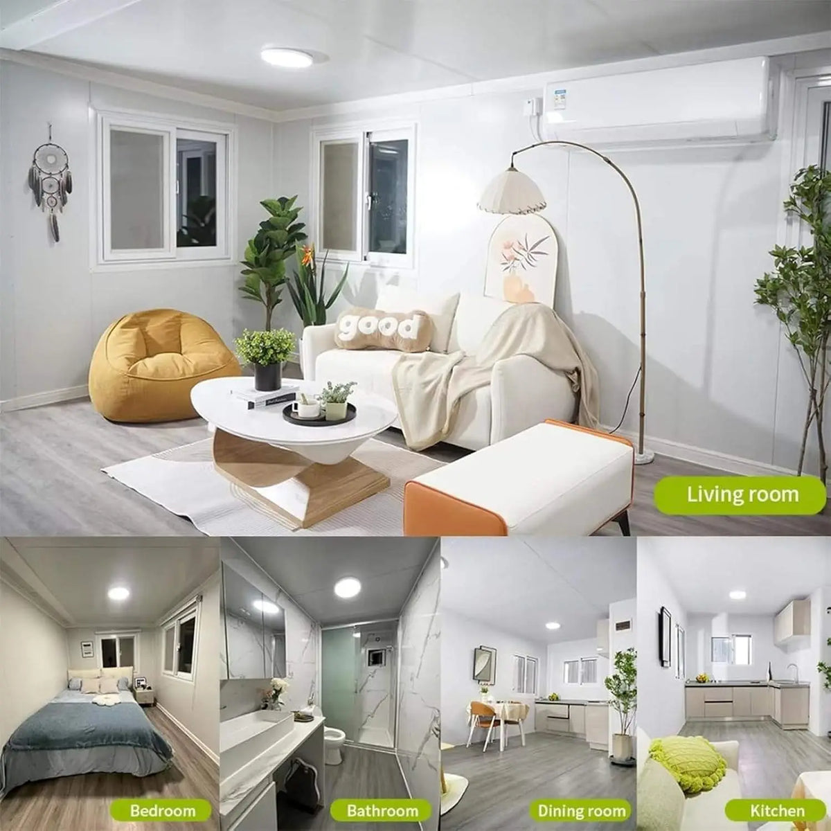 Tiny Houses to Live in for Adults Prefab Homes casas prefabricadas para Vivir Foldable Modular Mobile Portable House 1-4 Bedroom