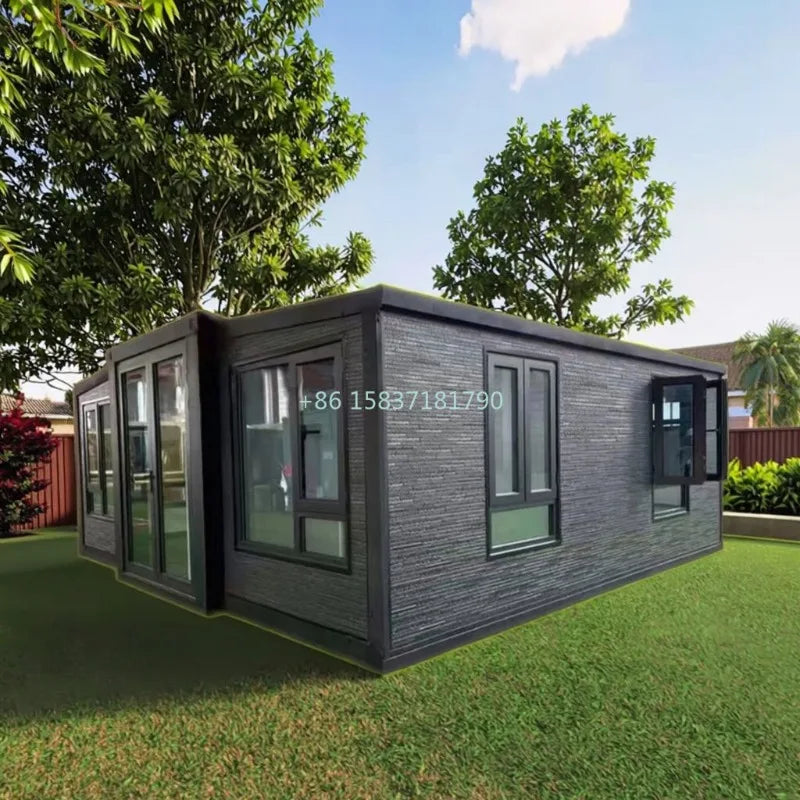 Prefab Container House Portable Prefabricated Homes Container Detachable Tiny House Expandable Container House Modular Office