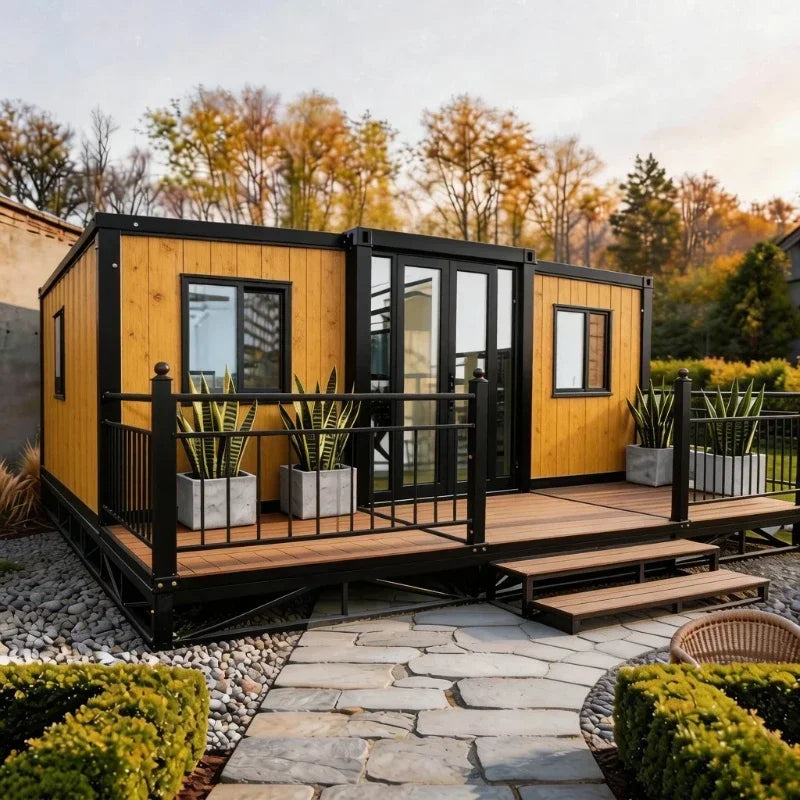40ft 20ft Mobile Tiny House Expandable Container House Prefabricated Houses Folding Room Prefab Villa Portable Home Garden Rooms
