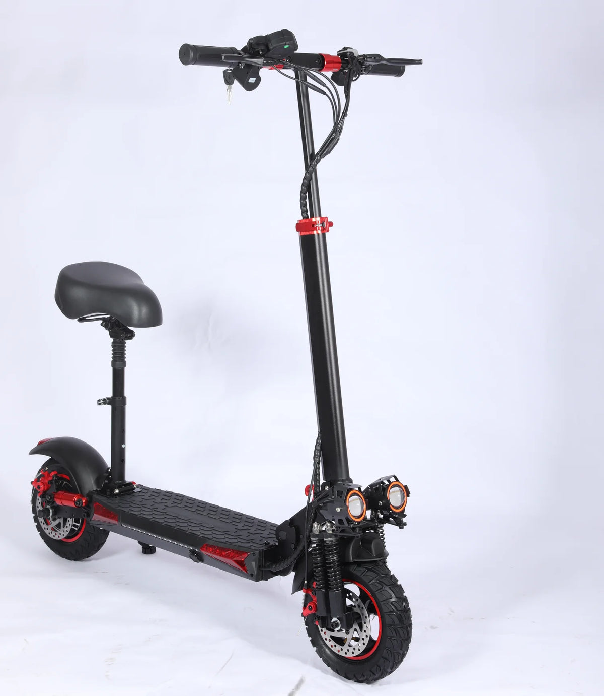 Electric Scooter 1200W Brushless Motor Aluminum Alloy Frame Foldable Waterproof Long Range Battery for Adults 11 Inch