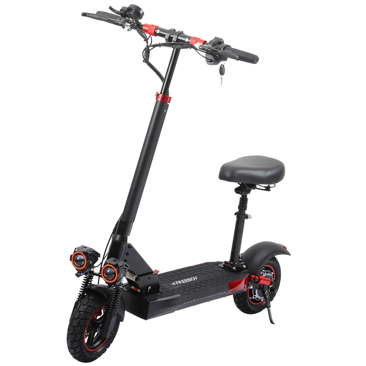 X10 Pro Heavy Duty Electric Scooter with Seat 100kg Capacity 1200W Motor IPX5 Waterproof 40KM/H Conquer Rough Mountain Roads