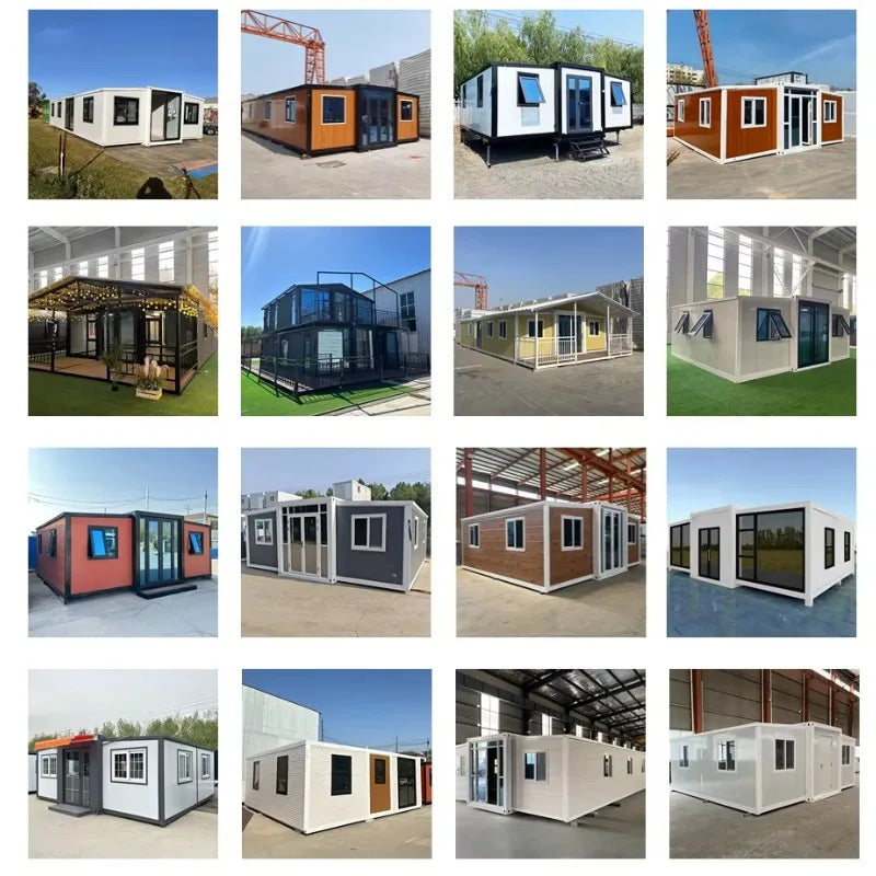Mobile Home Luxury Garden Rooms Mobile Tiny House 20ft 40ft Expandable Container Houses 2 3 Bedroom Prefabricated Folding Room