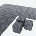 44 Pieces Of Interlocking Plastic Outdoor Flooring, Backyard Flooring.Outdoor Patio.Outdoor Walkway.Outdoor Floor Tiles.Waterpro