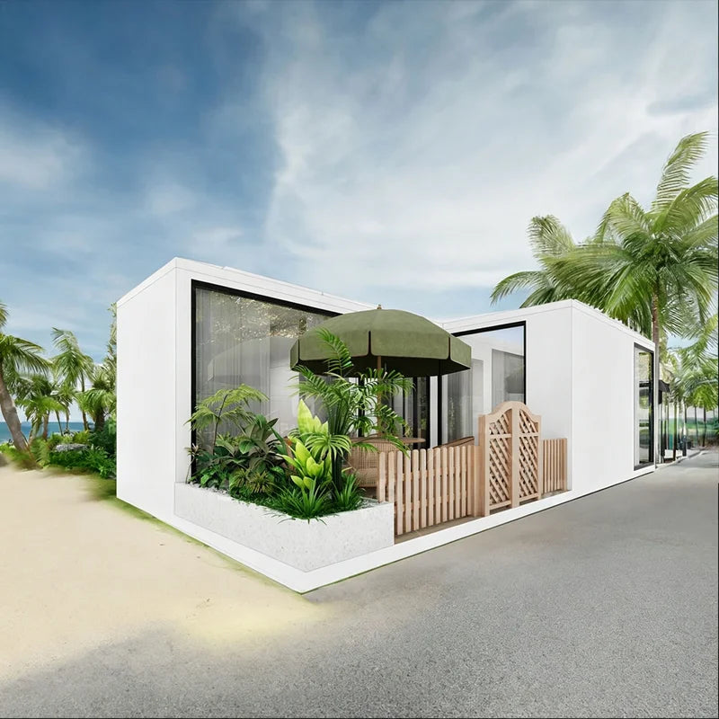 Temporary Housing 20FT 40FT Foldable House Luxury Living Expandable Container House Prefabricated Home
