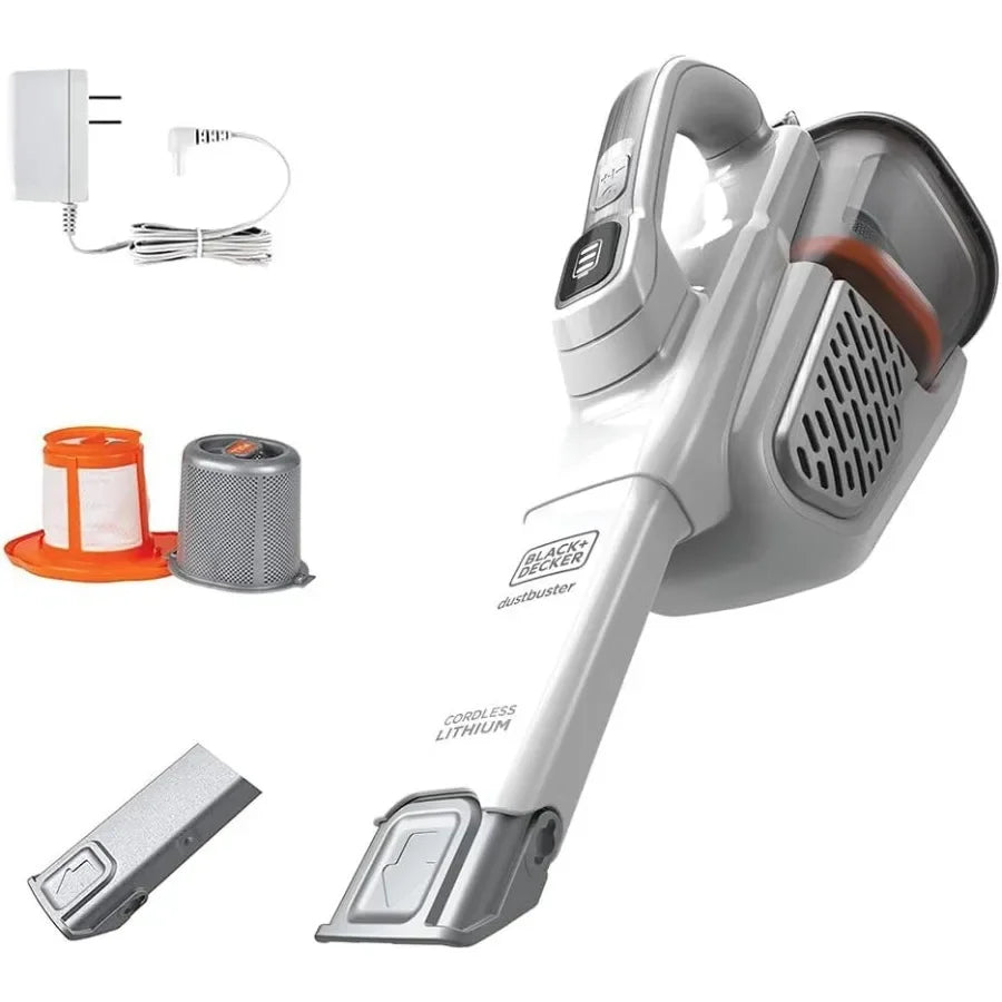 Dust Buster Hand Held Vacuum Cordless Rechargeable, Portable Vacuum for Car, Extended Runtime, Powerful Suction, Extra Long Cre