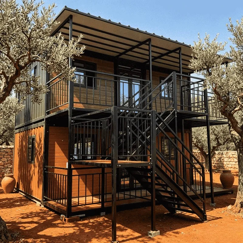 Portable Tiny Container Home 20ft Foldable Prefab House Mobile Office Living Modular Expandable