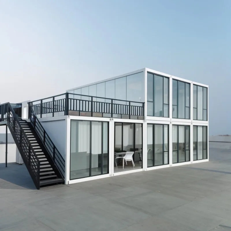 Portable Tiny Container Home 20ft Foldable Prefab House Mobile Office Living Modular Expandable