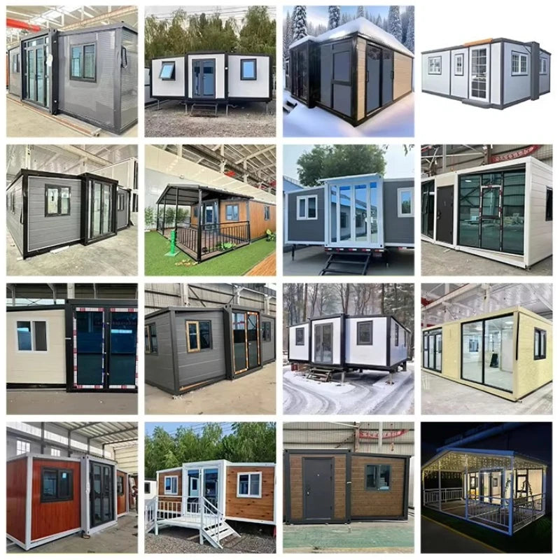 Wholesale 2 Storey Prefabricated Mobile Home Luxury Portable Prefab Modular House Garden Rooms Container House Folding Room