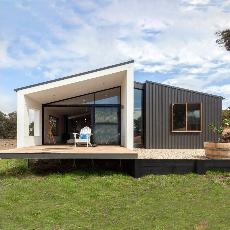 Tiny Home Modern Fully Furnished Prefabricated Tiny House Expandable Container House 2 3 Bedrooms For Villa Steel Construction
