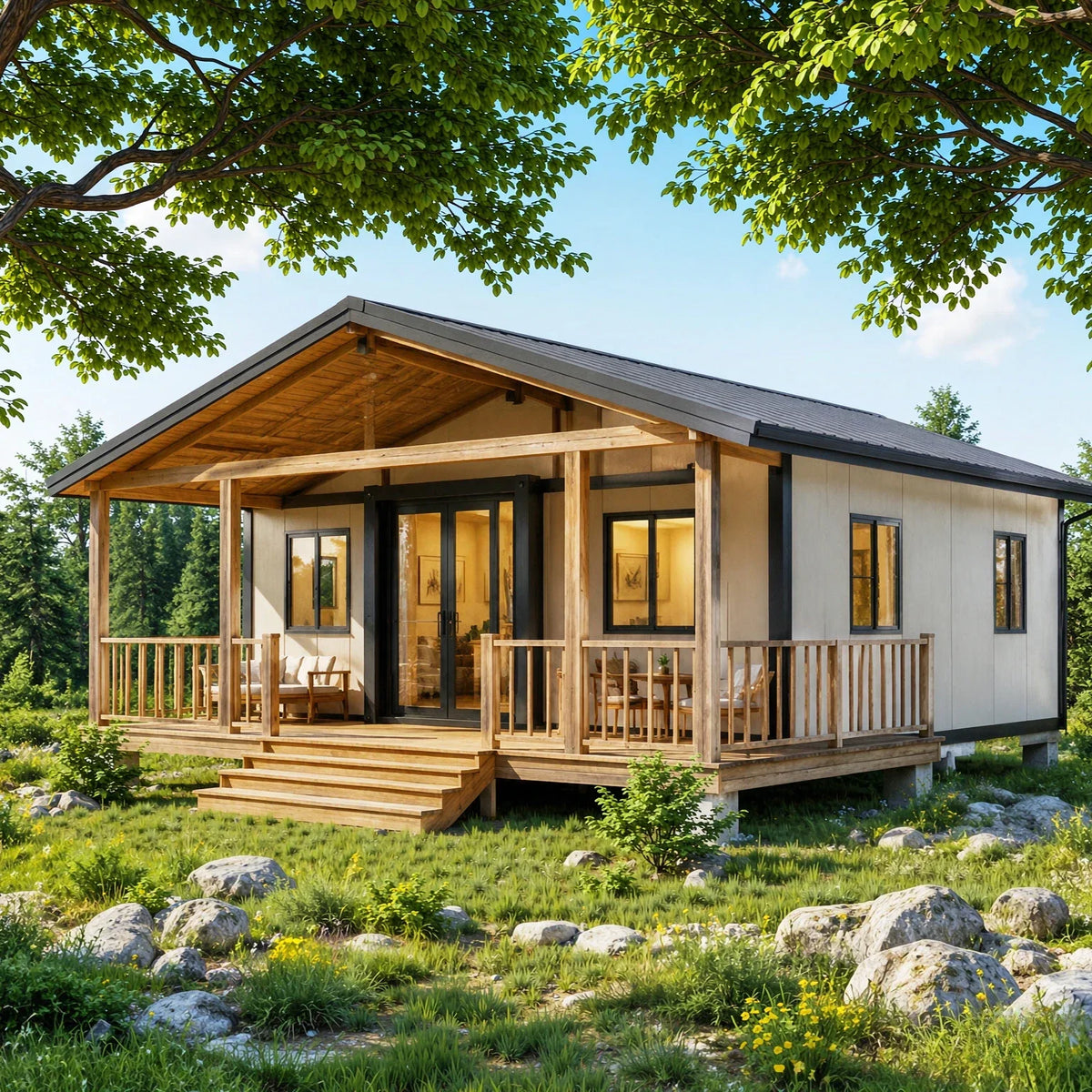 40ft 20ft Mobile Tiny House Expandable Container House Prefabricated Houses Folding Room Prefab Villa Portable Home Garden Rooms