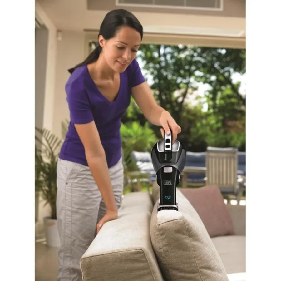 dustbuster 20V Hand Vacuum Cordless Rechargeable, Car Vacuum Portable, Powerful Suction AdvancedClean Hand Vac with Extendible