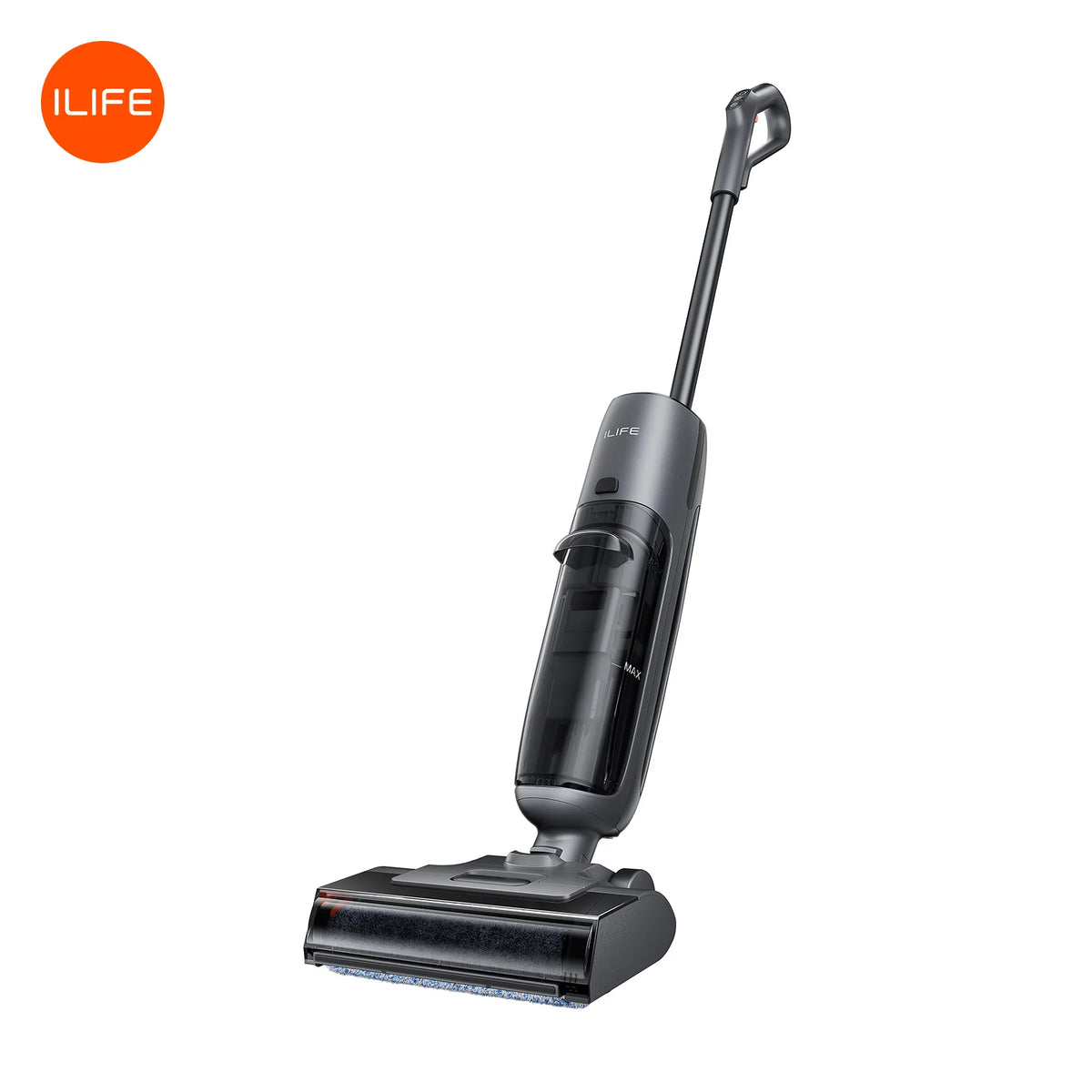 ILIFE W90 Pro Cordless Wireless Wet Dry Smart Mop Washing ,7000Pa Suction, 1Min Self Cleaning, Large Dual Water Tank,Update W90