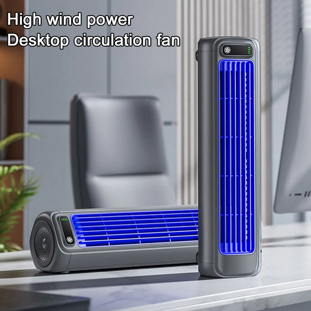 Portable Tower Fan 3 Speeds Personal Fan Quiet Table Fan for Bedroom Living Room Office