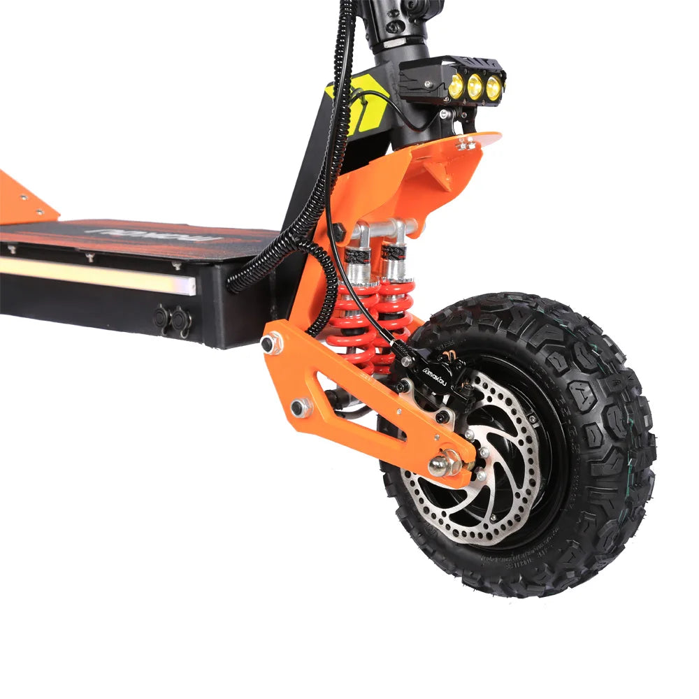 Elektroroller Speed 85KM/H Range 120KM Foldable Dual Motor Electric Scooters 6000W Adult 11 inch Offroad Tire E Scooter