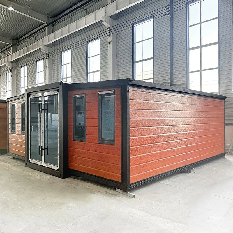 Tiny Home Modern Fully Furnished Prefabricated Tiny House Expandable Container House 2 3 Bedrooms For Villa Steel Construction