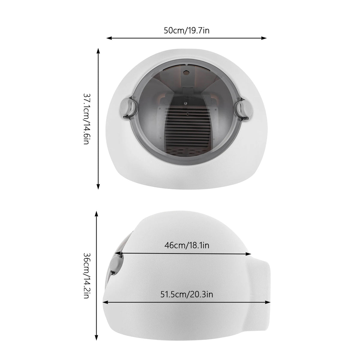 600W Pet Dryer Machine Portable Cat Dryer Box Puppy Drying Machine