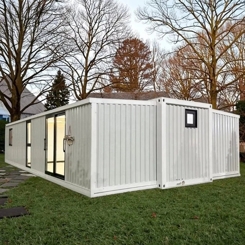 Luxury Casa Prefabricated Folding 20Ft 40Ft Portable Prefab Expandable Container House 2 3 4 5 Bedroom Maison Mobile Tiny Home