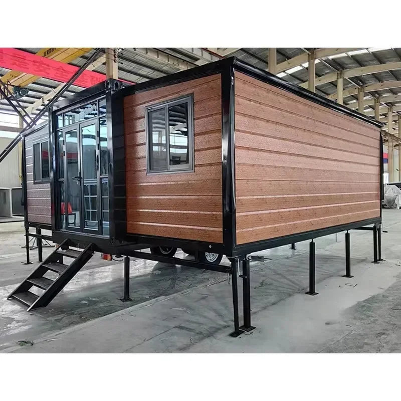 40ft 20ft Mobile Tiny House Expandable Container House Prefabricated Houses Folding Room Prefab Villa Portable Home Garden Rooms