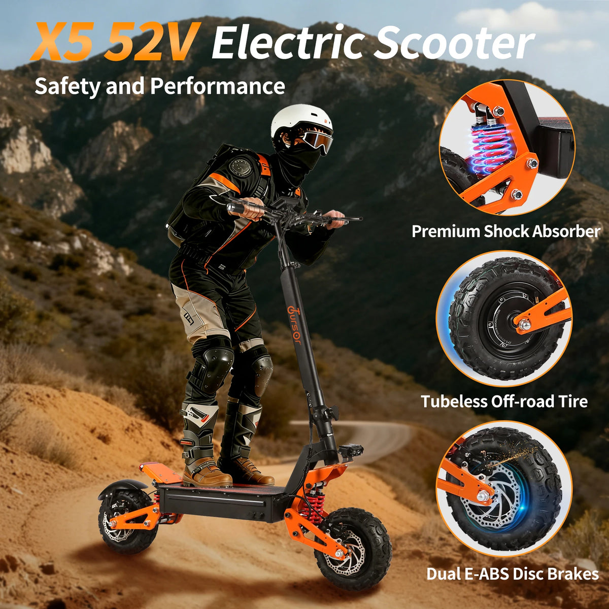 US Stock Foldable Electric Scooter 11inch Off Road 5000W Dual Motor Fast Speed Scooters Big LCD Screen Escooter