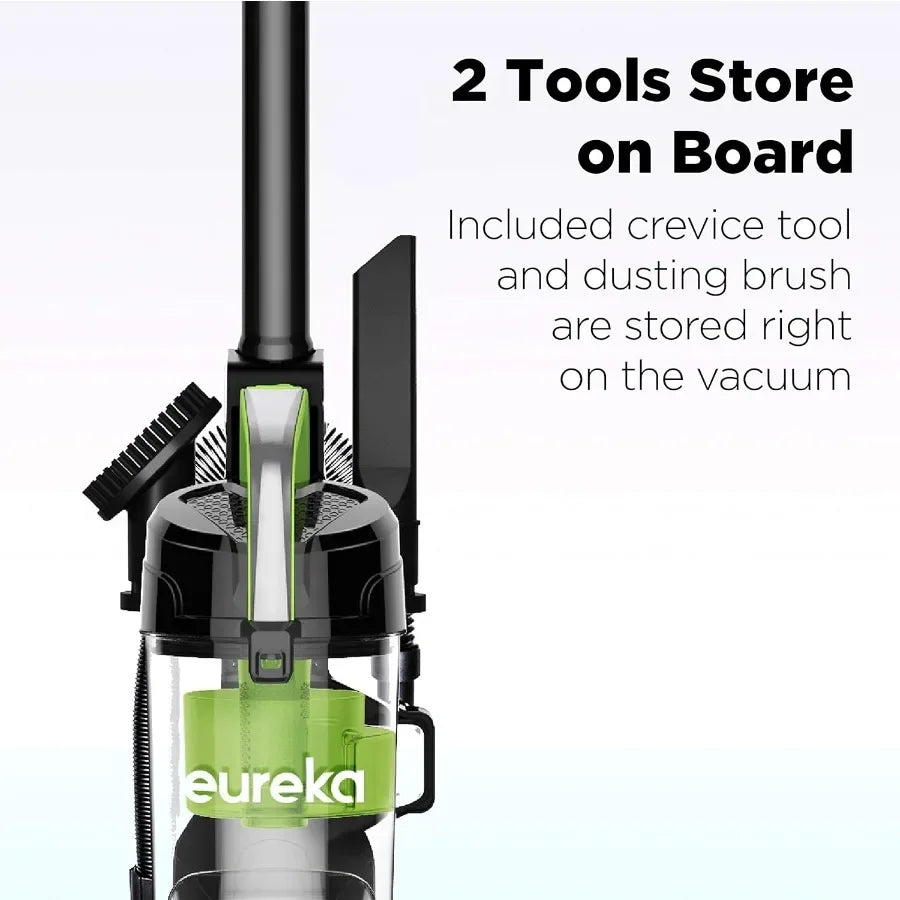 Eureka NEU10AE4 Airspeed Ultra-Lightweight Bagless Vacuum Cleaner, Compact 7.7lb Design, Onboard Tools, Washable Filter, Deep Clean Carpet Hardwood & Pet Hair