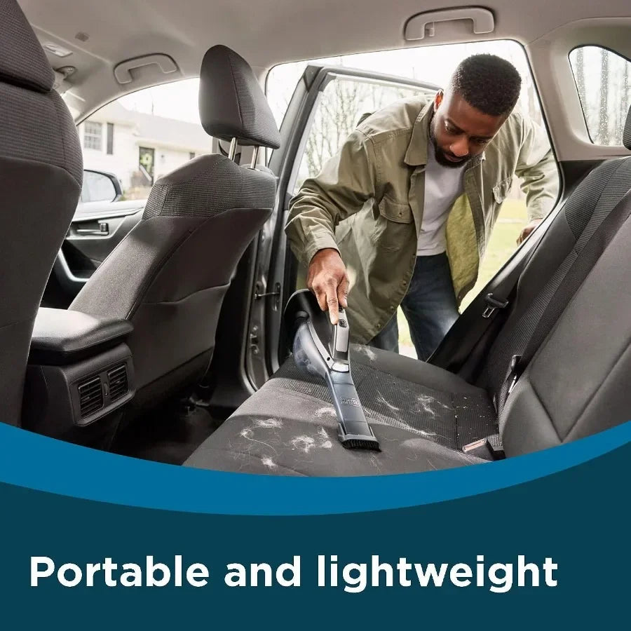 Dustbuster Reveal Cordless Handheld Vacuum Cleaner, Lightweight Rechargeable Portable Car Vac With LED Light, Long Run Time, Strong Suction For Home Car Pet Hair Cleaning