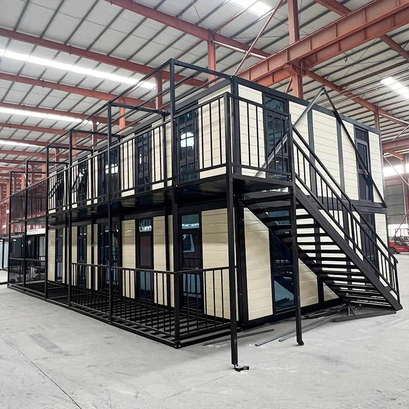 Temporary Housing 20FT 40FT Foldable House Luxury Living Expandable Container House Prefabricated Home