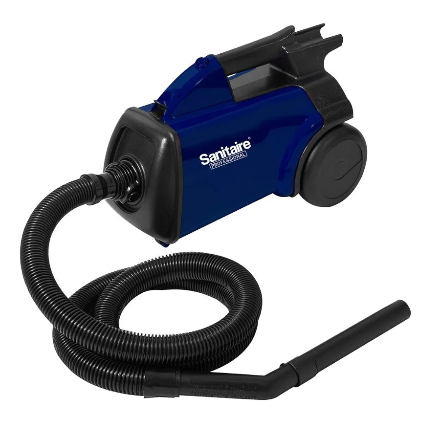 Professional Compact Canister Vacuum Cleaner SL3681A, Portable Bagged Vacuum with Strong Suction for Hard Floors Carpet, Commercial Home Office Cleaning