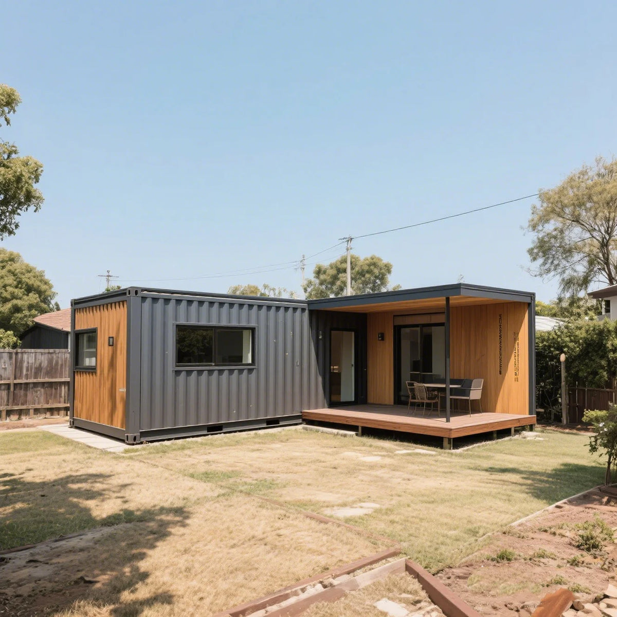 Prefabricated Container House Tiny Home 2 3 Bedrooms Steel Cabin Prefab House 20ft 40ft Portable Modular Mobile Garden Rooms