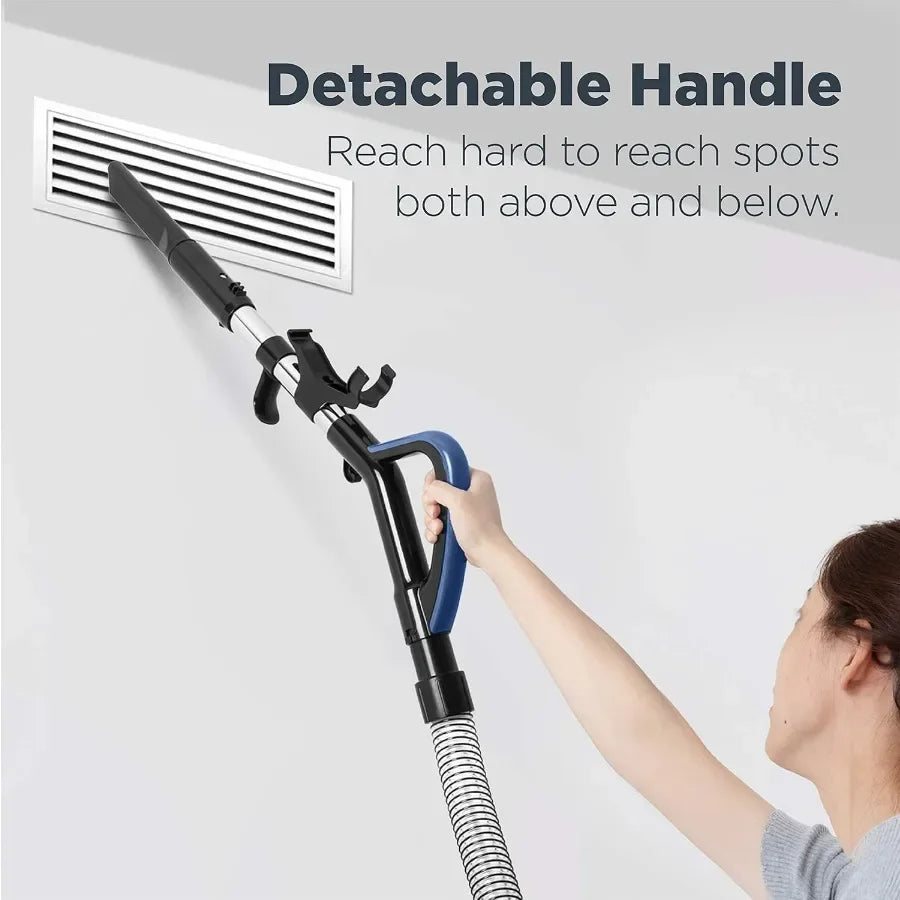 PowerSpeed Lightweight Upright Vacuum Cleaner for Carpet and Hard Floor, Powerful Bagless Upright Vacuum Cleaner for Home Pets,