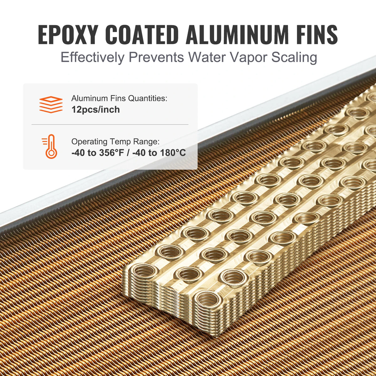 SucceBuy Heat Exchanger Water to Air 18"x 20" for Outdoor Wood Furnaces Residential Heating and Cooling and Forced Air Heating