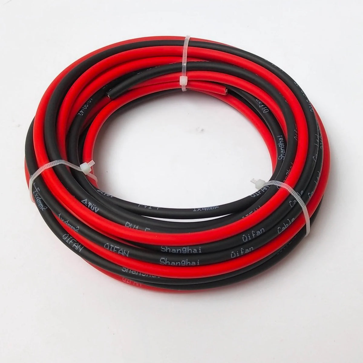 6MM 4MM 50M 100M 30M 17M PV Solar Cable Black or Red PV Cable High Copper