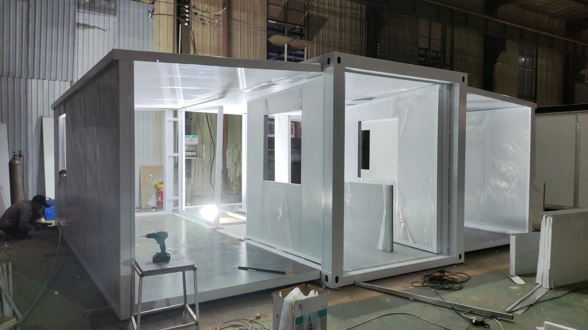 10ft Expandable Modular Prefab House Portable Tiny Home Modern Living Villa