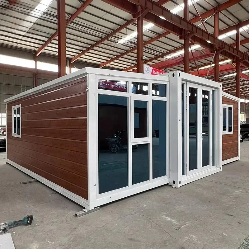 Wooden Modular House Tiny Container Home Granny Expandable Prefabricated Container House Prefab Homes 2.4m Interior Height