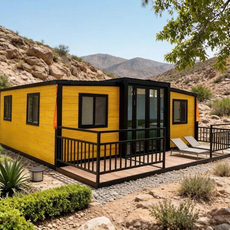 Mobile Home Luxury Garden Rooms Mobile Tiny House 20ft 40ft Expandable Container Houses 2 3 Bedroom Prefabricated Folding Room