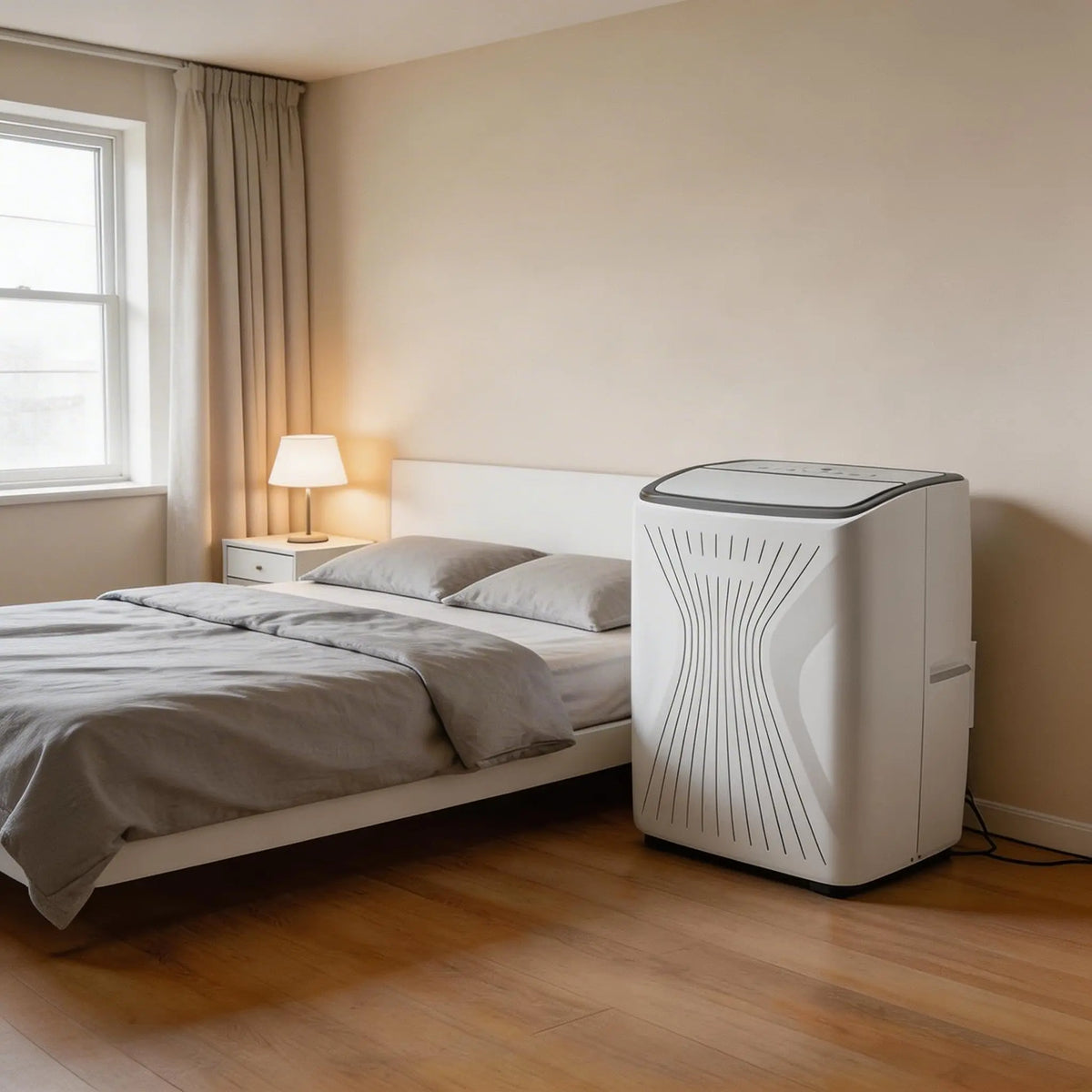 14,000 BTU Portable Air Conditioners, 3-in-1 Portable AC Unit for Rooms to 700 Sq. Ft. with Cooling, Dehumidifier & Fan Modes, Remote, 24H Timer, Installation Kits, Indoor Standing AC for Large Room