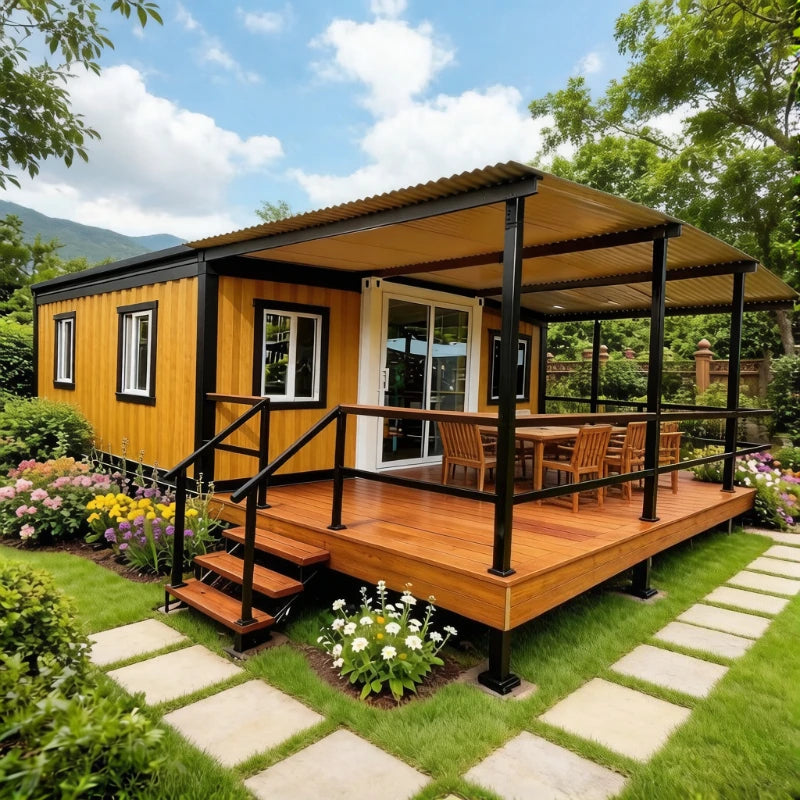 Mobile Home Luxury Garden Rooms Mobile Tiny House 20ft 40ft Expandable Container Houses 2 3 Bedroom Prefabricated Folding Room