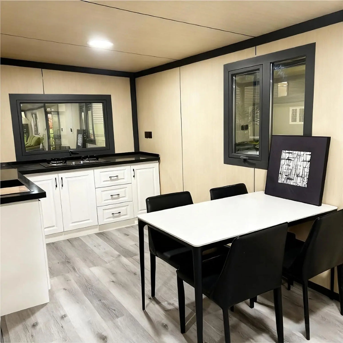 Tiny Houses to Live in for Adults Prefab Homes casas prefabricadas para Vivir Foldable Modular Mobile Portable House 1-4 Bedroom