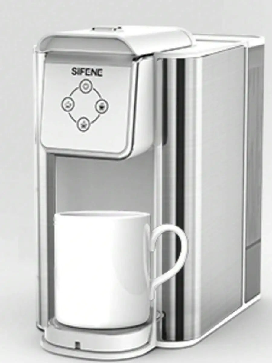 SiFENE Coffee Machine, 3 In 1 Single Serve Coffee Maker, Personal Coffee For K-Pod Capsule, Loose Leaf Tea Ground Coffee, 50oz R