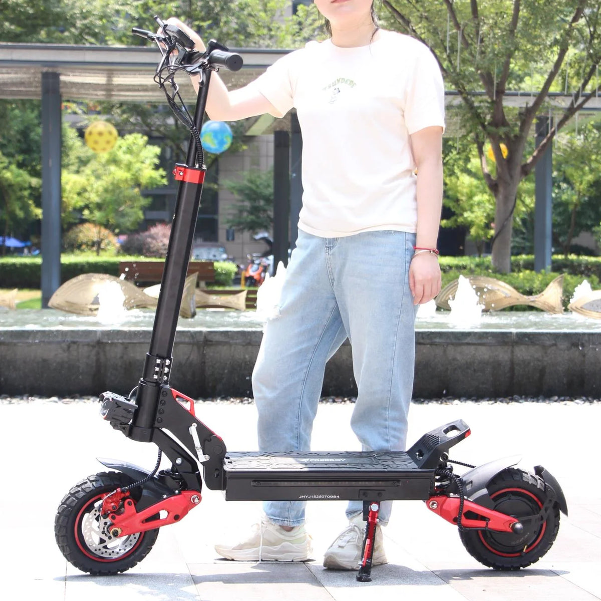 New 1200W Single Motor Aluminum Alloy Electric Scooter Upgraded Portable Modeladult Ride-replacement Bike 200kg Load