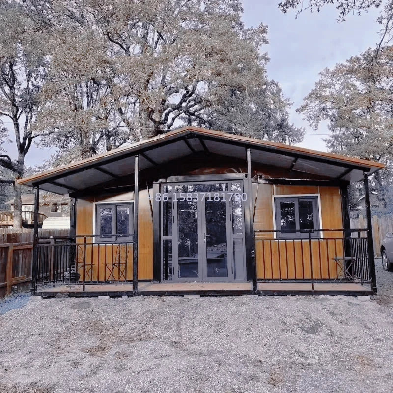 Prefab Container House Portable Prefabricated Homes Container Detachable Tiny House Expandable Container House Modular Office